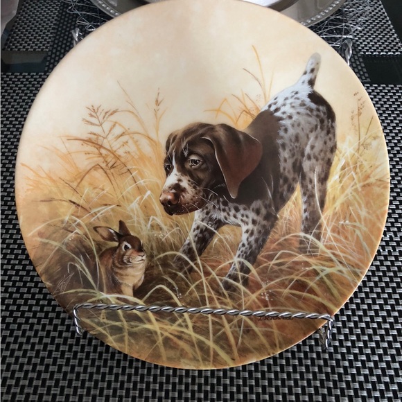 The Weimaraner & Fritz’s Folly-The German Shorthaired Pointer Collector Plates - Picture 7 of 10